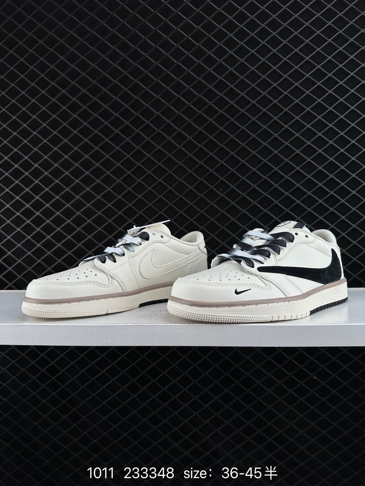 fragment design x Travis Scott x Nike Air Jordan 1 Low OG SP”Black/Green Toe“